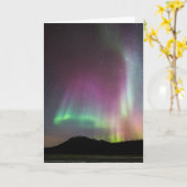 Carte Aurora Borealis | Alaska Brooks Range, Alaska (Fleur jaune)