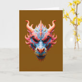 Carte Aurora Dragon Mask (Fleur jaune)