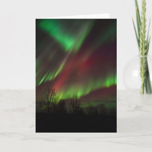 Carte Aurores boréales Scandinavie, Islande