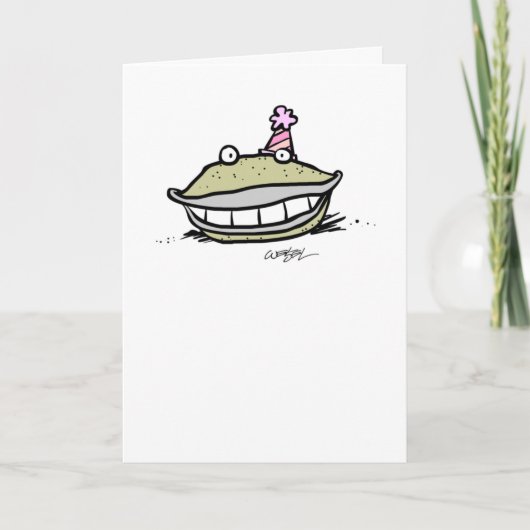 Carte Aussi heureux que la palourde (Devant)