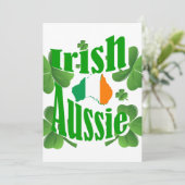 Carte aussie irlandaise (Debout devant)
