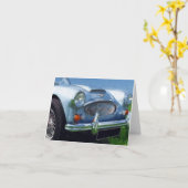 Carte Austin Healey 3000 (Fleur jaune)