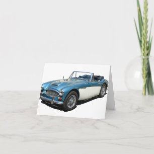 Carte Austin Healey 3000 voiture classique