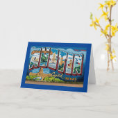 Carte Austin, Texas (Fleur jaune)