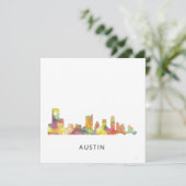 CARTE AUSTIN TEXAS SKYLINE WB1 - (Debout devant)