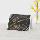 Carte Australian Aboriginal Art - Lost Tribes (Fleur jaune)