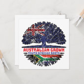 Carte Australian Australia (Devant/Arrière en situation)