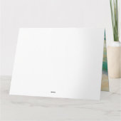 Carte Australian Kelpie Beach Surf Paining (Dos)