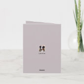 Carte Australian Shepherd (Dos)