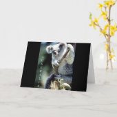 Carte Australie Koala Bear (Fleur jaune)