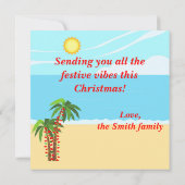 Carte Australie Noël (Dos)