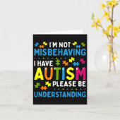 Carte Autism (Fleur jaune)
