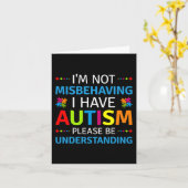 Carte Autism (Fleur jaune)