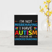 Carte Autism (Fleur jaune)