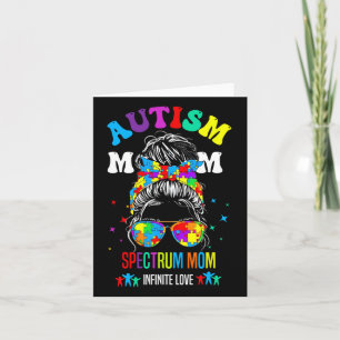 Carte Autism Spectrum Maman Infinite Love Sensibilisatio