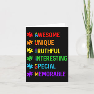 Carte Autisme Awesome Unique Sensibilisation sur l'autis