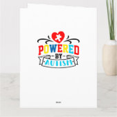 Carte Autisme - Big Card (8,5 po x 11 po) (Dos)