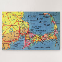 Carte Auto Cape Cod 20x30 Puzzle