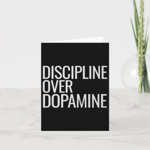 Carte Auto-discipline sur la Dopamine entraînement Motiv
