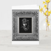 Carte Autochtone Américain. (Fleur jaune)