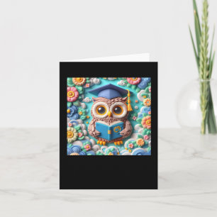 Carte Autocollant 3d Hibou #5