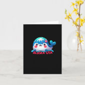 Carte Autocollant Alaska  (Fleur jaune)