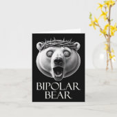 Carte Autocollant bipolaire (Fleur jaune)