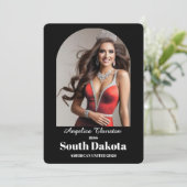 Carte Autographe Elegant Essentials Pageant (Debout devant)