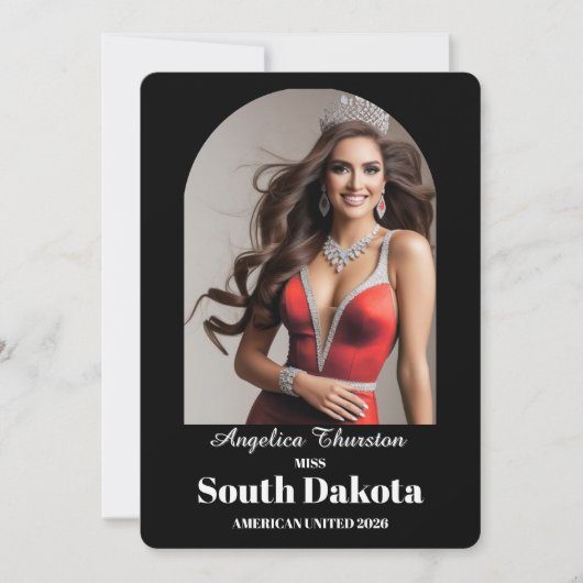 Carte Autographe Elegant Essentials Pageant (Devant)