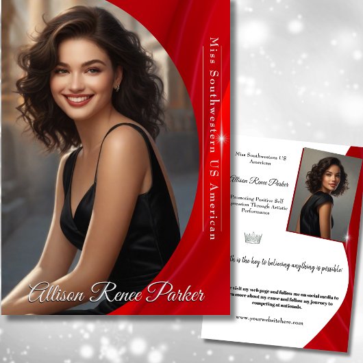 Carte Autographe Ruby Shine pour les participants