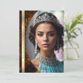 Carte Autographique de Concours de Bronze Glitz (Debout devant)