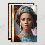 Carte Autographique de Concours de Bronze Glitz (Devant / Derrière)