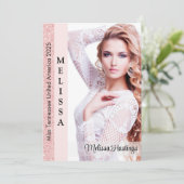 Carte Autographique de grand concours | Brouillon  (Debout devant)