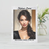 Carte Autographique du concours de bordure de glac (Debout devant)