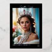 Carte Autographique Onyx Shine Foil Imprimée Pagea (Recto)