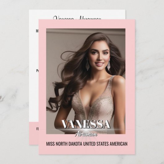 Carte Autographique Star Ultimate (Devant / Derrière)