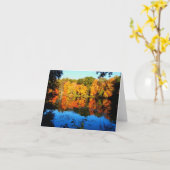 Carte Automne (Fleur jaune)