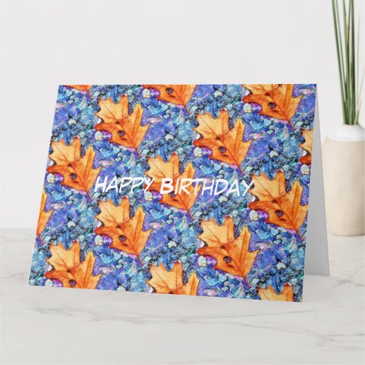 CARTE AUTOMNE (Devant)