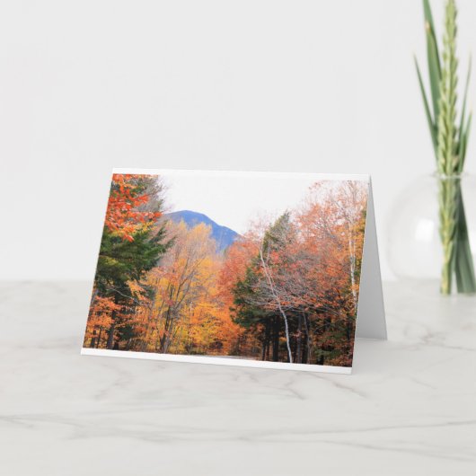 Carte Automne au Maine (Devant)