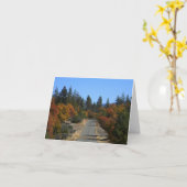 Carte Automne au réservoir Ewing... (Fleur jaune)