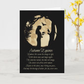 Carte Automne Automne Equinox Mabon avec Ravens (Fleur jaune)