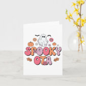 Carte Automne Certifié d'ergothérapie Istant Ota Hal (Fleur jaune)