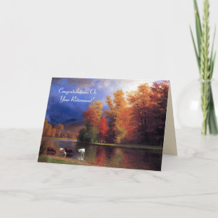 Carte Automne Ciels retraite