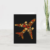 Carte Automne Citrouille Automne Automne Avion Thanksgiv (Devant)