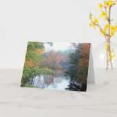 Carte Automne de la rivière Tully (Fleur jaune)