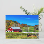 Carte Automne en Virginie-Occidentale (Debout devant)