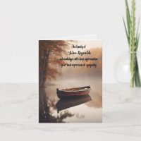Automne Ligne Sympathie bateau Merci de la famille
