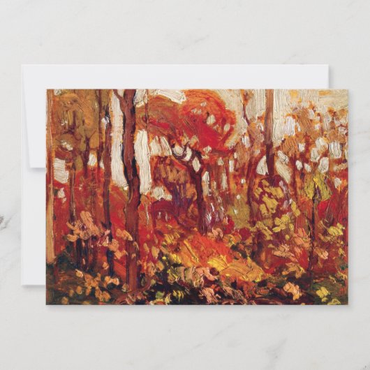 Carte Automne, Parc Algonquin (Devant)