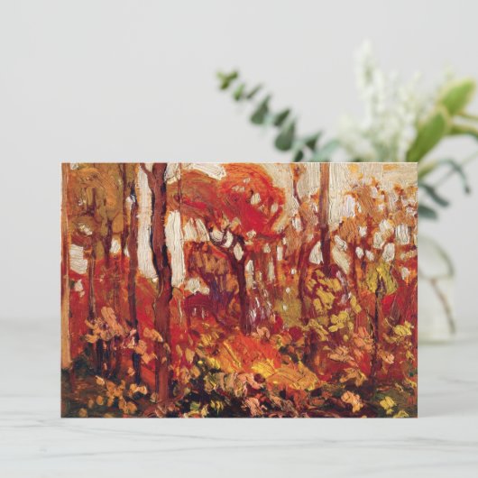 Carte Automne, Parc Algonquin (Debout devant)