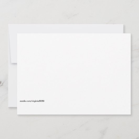 Carte Automne, Parc Algonquin (Dos)